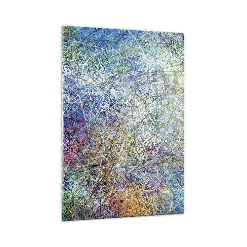 Obraz na skle - To není tak jednoduché - 50x70 cm