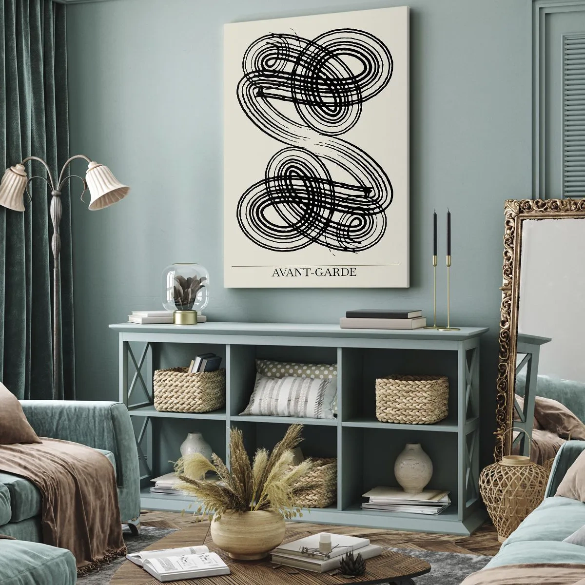 Obraz na plátně - Vyšlo to spontánně - 65x120 cm