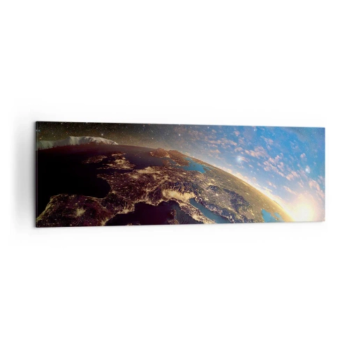 Obraz na plátně - Podívejme se na sebe s odstupem - 160x50 cm