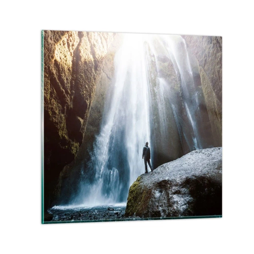 Obraz na skle - Obnovení proporce - 60x60 cm