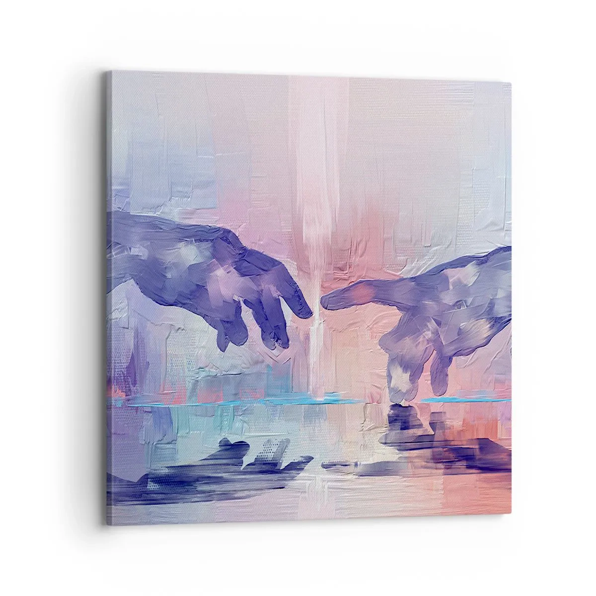 Obraz na plátně - Božská jiskra života - 70x70 cm