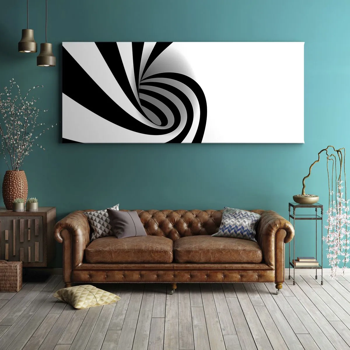 Obraz na plátně - A přece se točí - 140x50 cm