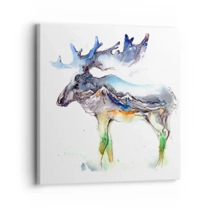 Obraz na plátně - Hrdina zimního příběhu - 30x30 cm