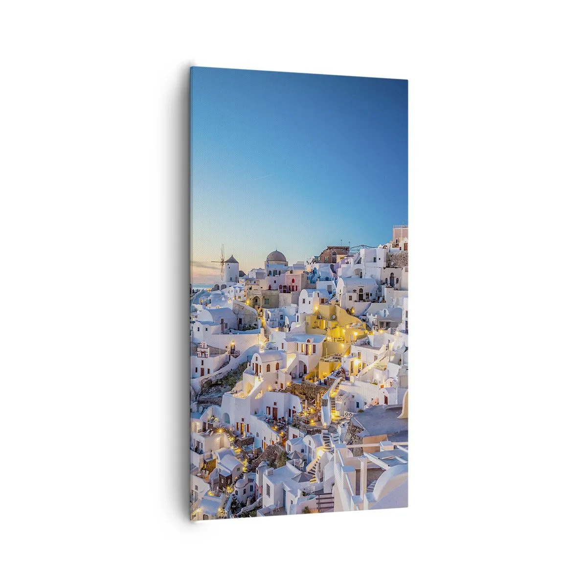 Obraz na plátně - Esence Řecka - 65x120 cm