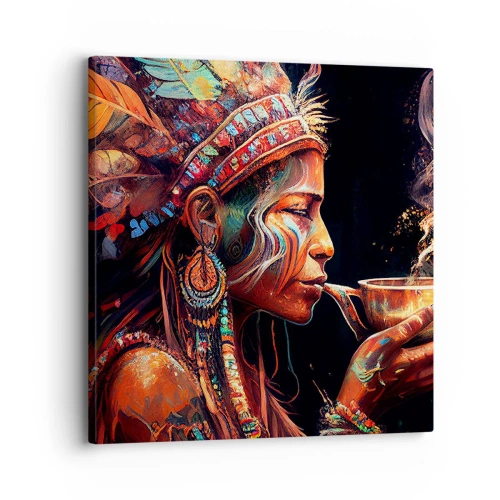 Obraz na plátně - Magický rituál - 30x30 cm