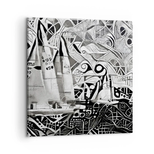 Obraz na plátně - Mezi vlnami - 60x60 cm