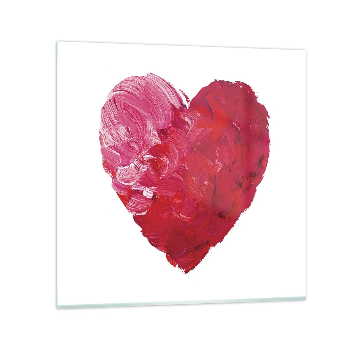 Obraz na skle - All you need is love - 30x30 cm