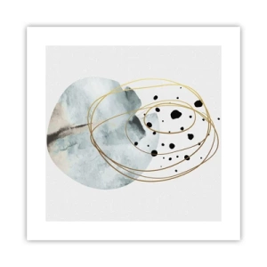 Plakát - V objetí prostoru - 40x40 cm