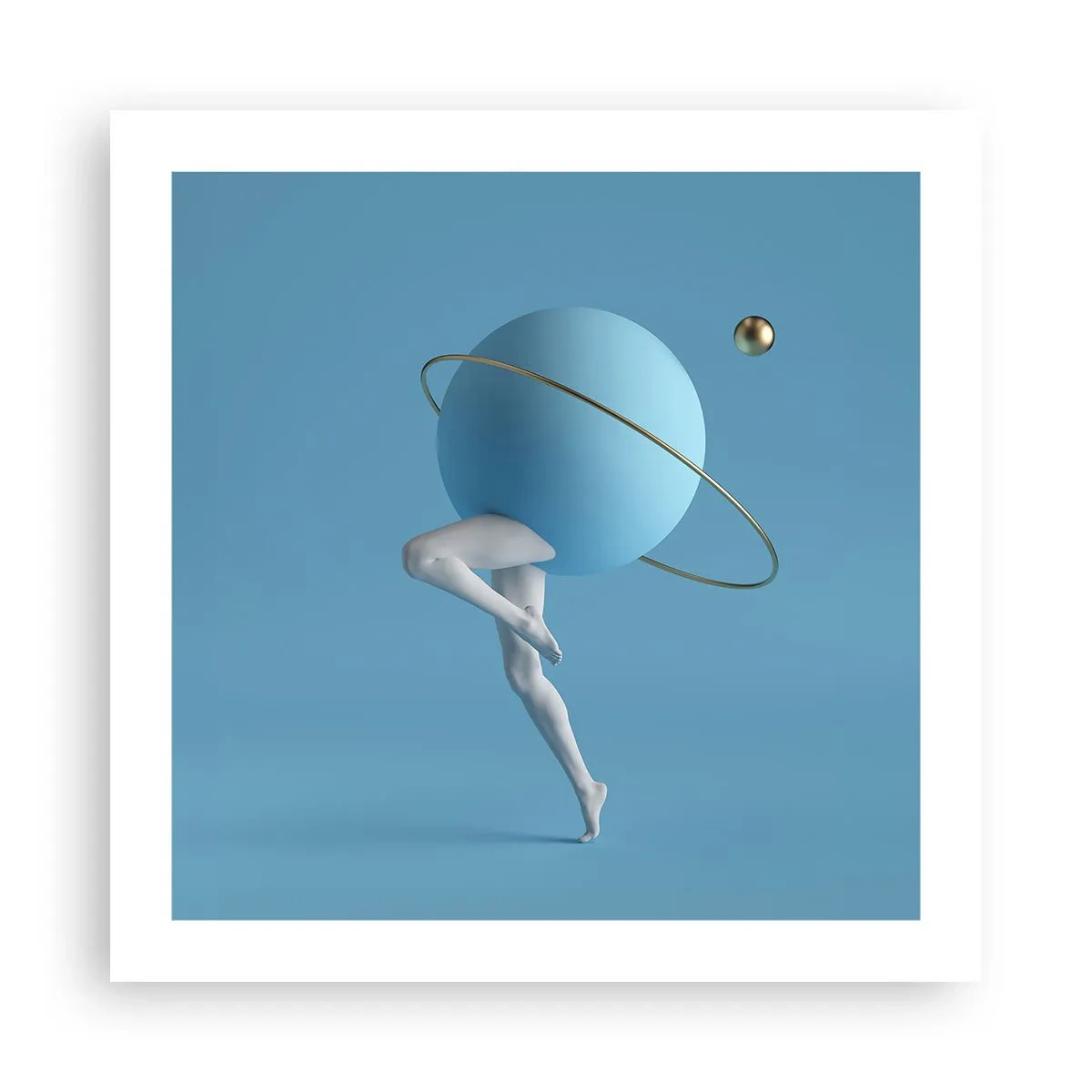 Plakát - Šílenství planet - 50x50 cm