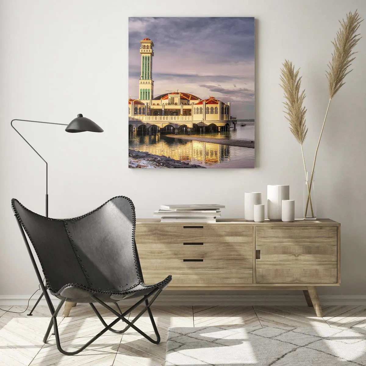 Obraz na skle - Svatyně přírody - 50x70 cm