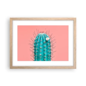 Plakát v rámu světlý dub - Jen koukej - 40x30 cm