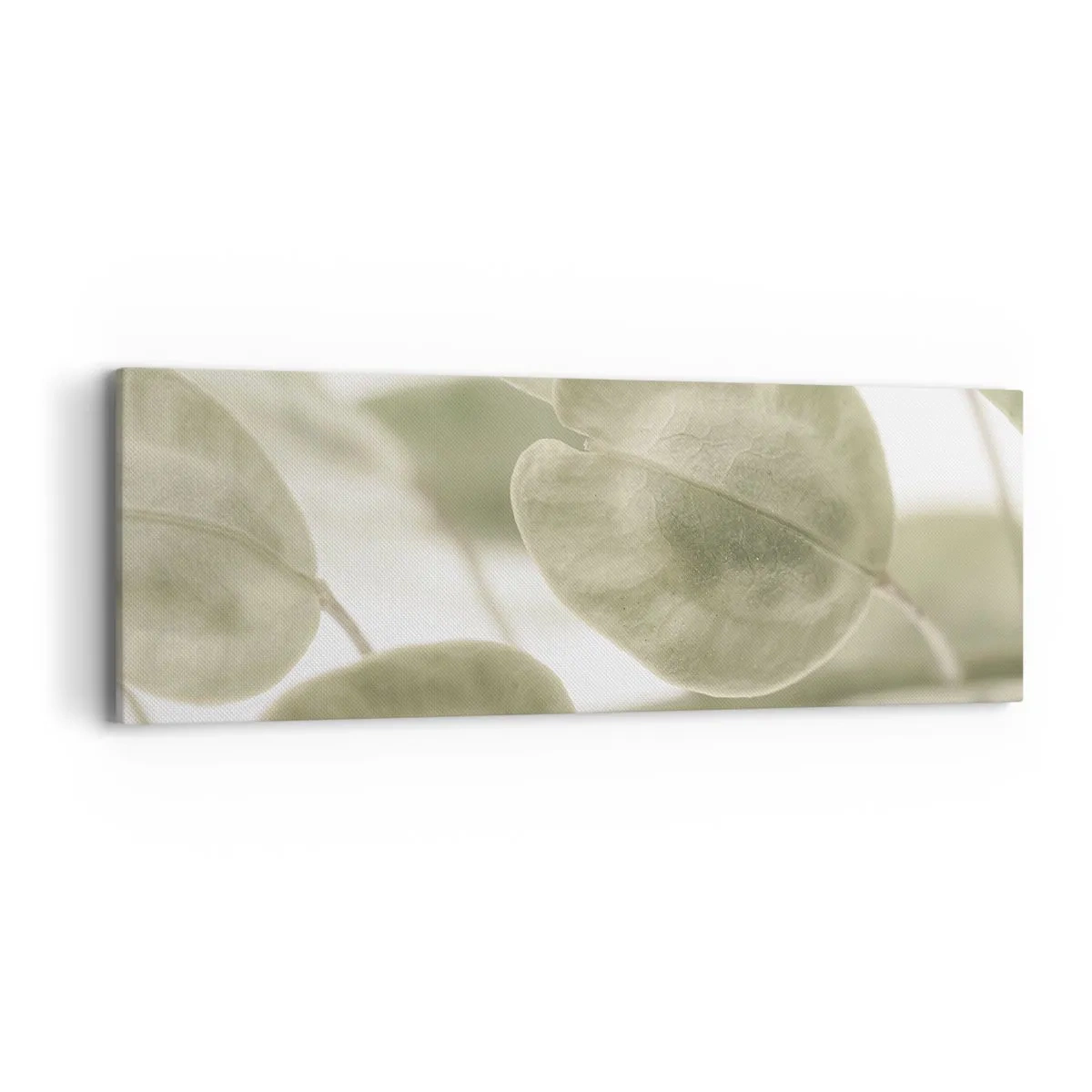 Obraz na plátně - Na začátku bylo listí… - 90x30 cm