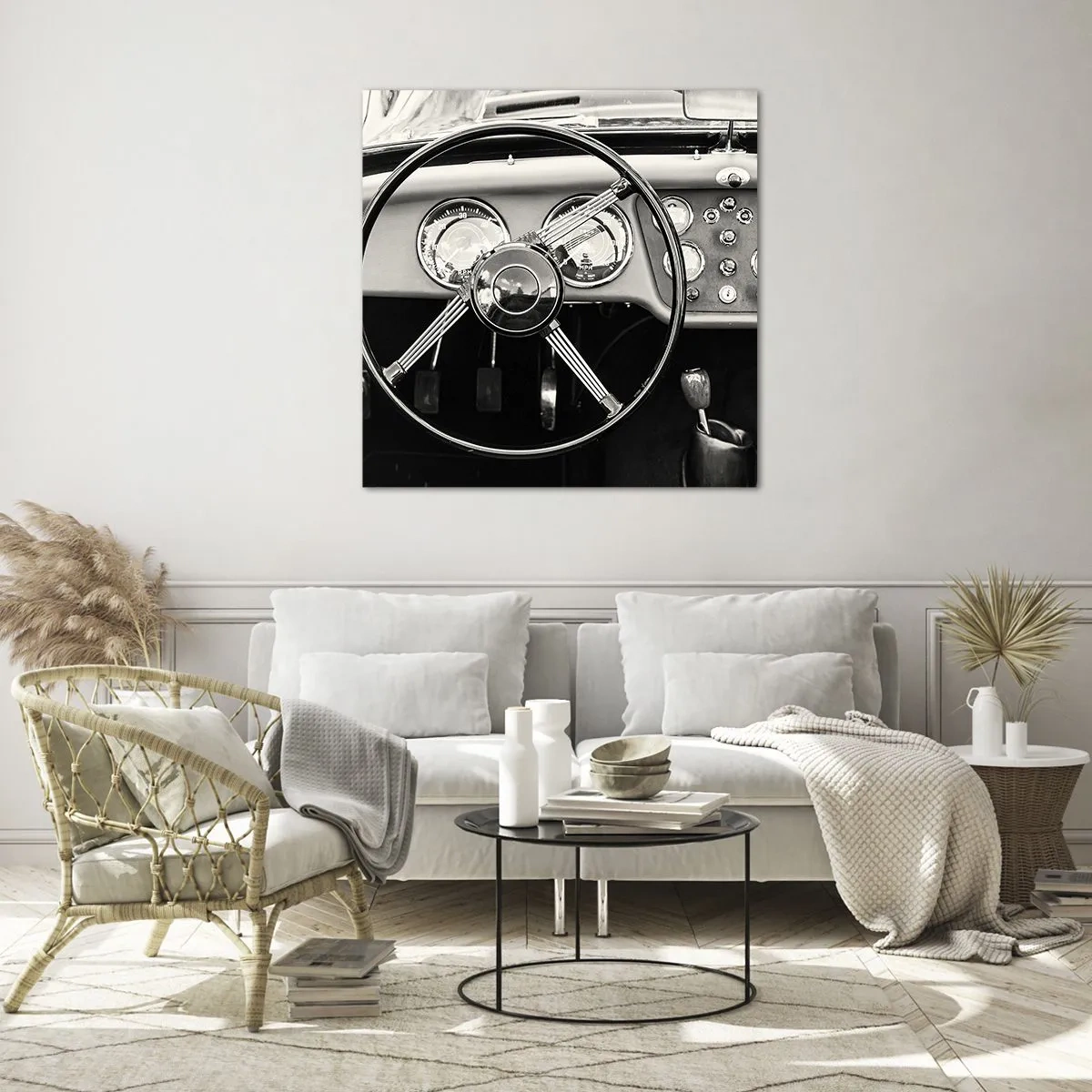 Obraz na skle - Sen sběratele - 40x40 cm