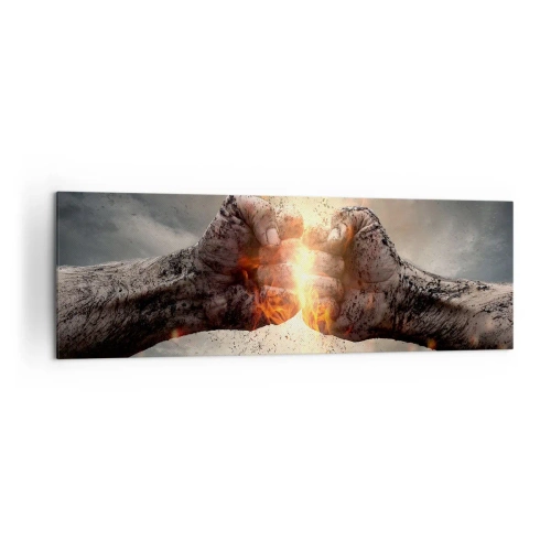 Obraz na plátně - Jdi do války - 160x50 cm