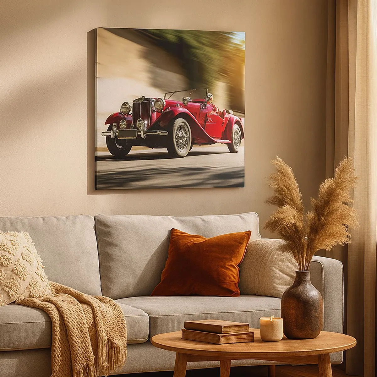 Obraz na plátně - Krásnější než Níké Samothrácká - 30x30 cm