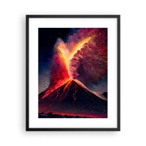 Plakát v černém rámu - Krása a hrůza - 40x50 cm