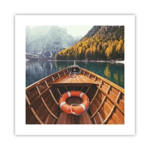 Plakát - Horská túra - 40x40 cm