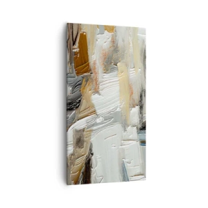 Obraz na plátně - Barevné nahromadění - 55x100 cm