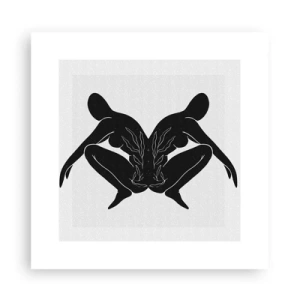 Plakát - Společná duše - 30x30 cm