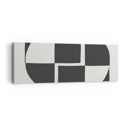 Obraz na plátně - Antitéza – syntéza - 90x30 cm