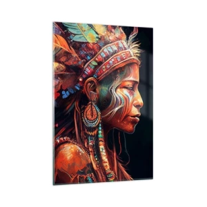 Obraz na skle - Magický rituál - 80x120 cm