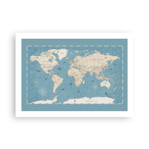 Plakát - Svět na dosah ruky - 70x50 cm