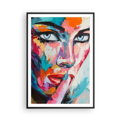 Plakát v černém rámu - Naše první tajemství - 70x100 cm