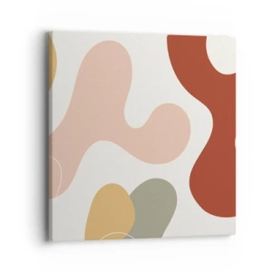 Obraz na plátně - Klikyháky - 40x40 cm