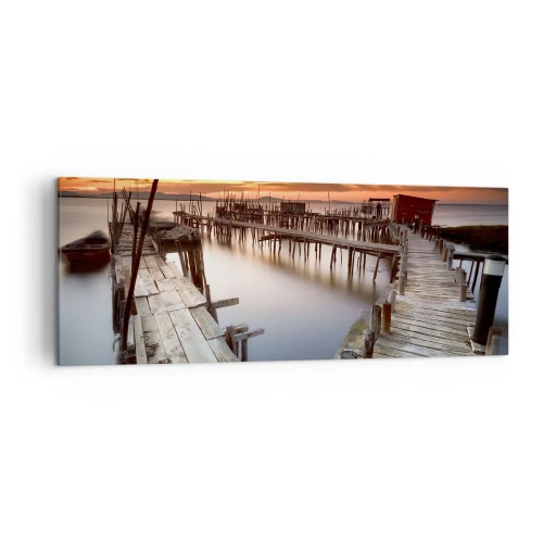 Obraz na plátně - Autentičnost, ne turistická atrapa - 140x50 cm