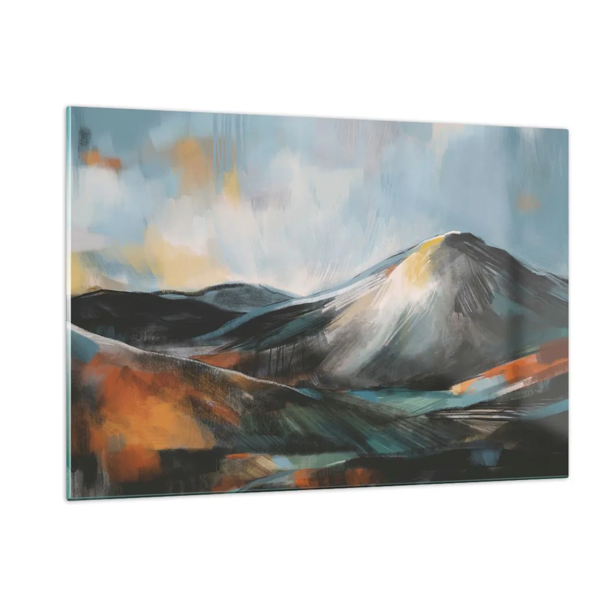 Obraz na skle - Syrové i krásné - 120x80 cm