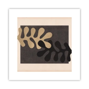 Plakát - Nepřítomnost a doplnění - 30x30 cm