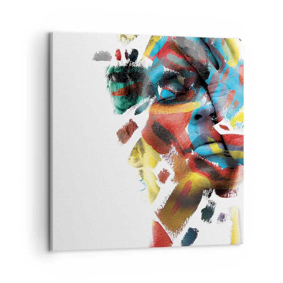 Obraz na plátně - Pestrá osobnost - 50x50 cm