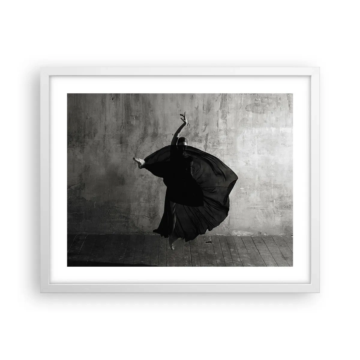 Plakát v bílém rámu - Plné vášně - 50x40 cm
