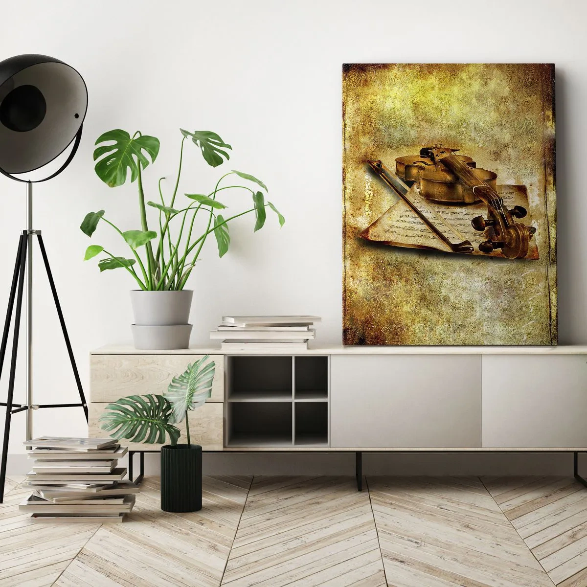 Obraz na plátně - Okamžitě potřebný virtuóz - 50x70 cm