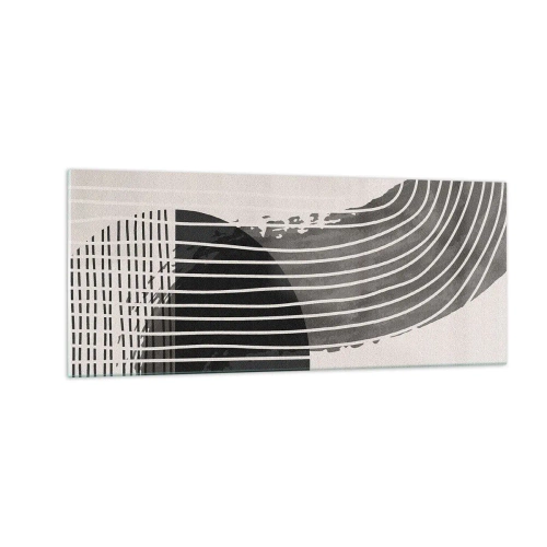 Obraz na skle - Tam a zpět - 100x40 cm