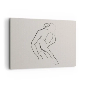 Obraz na plátně - Intimní skica - 100x70 cm