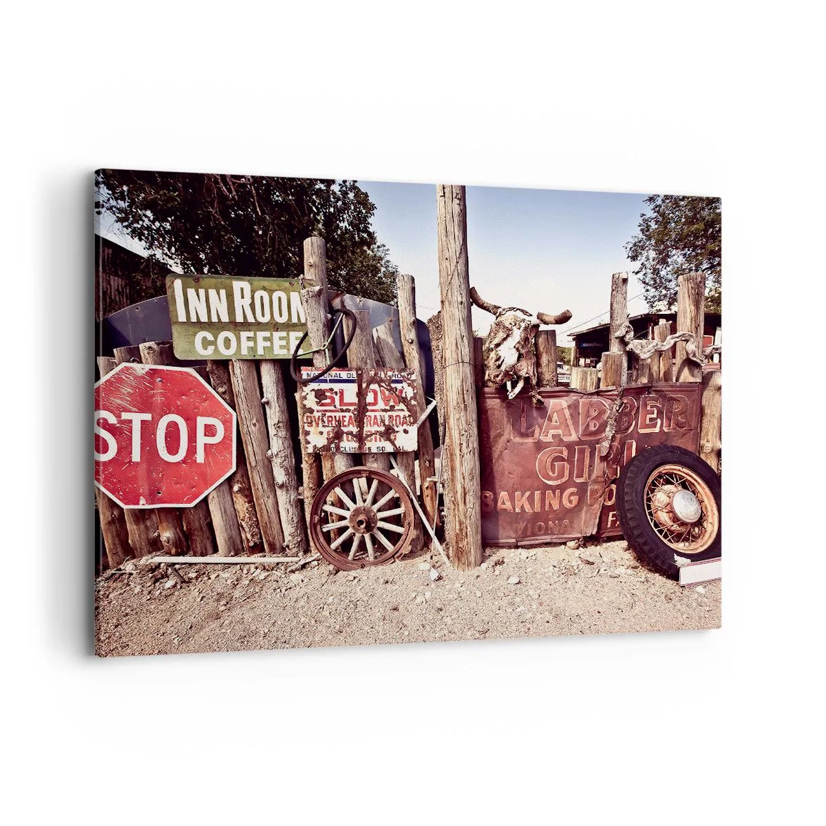 Obraz na plátně - A čas se zastavil - 100x70 cm