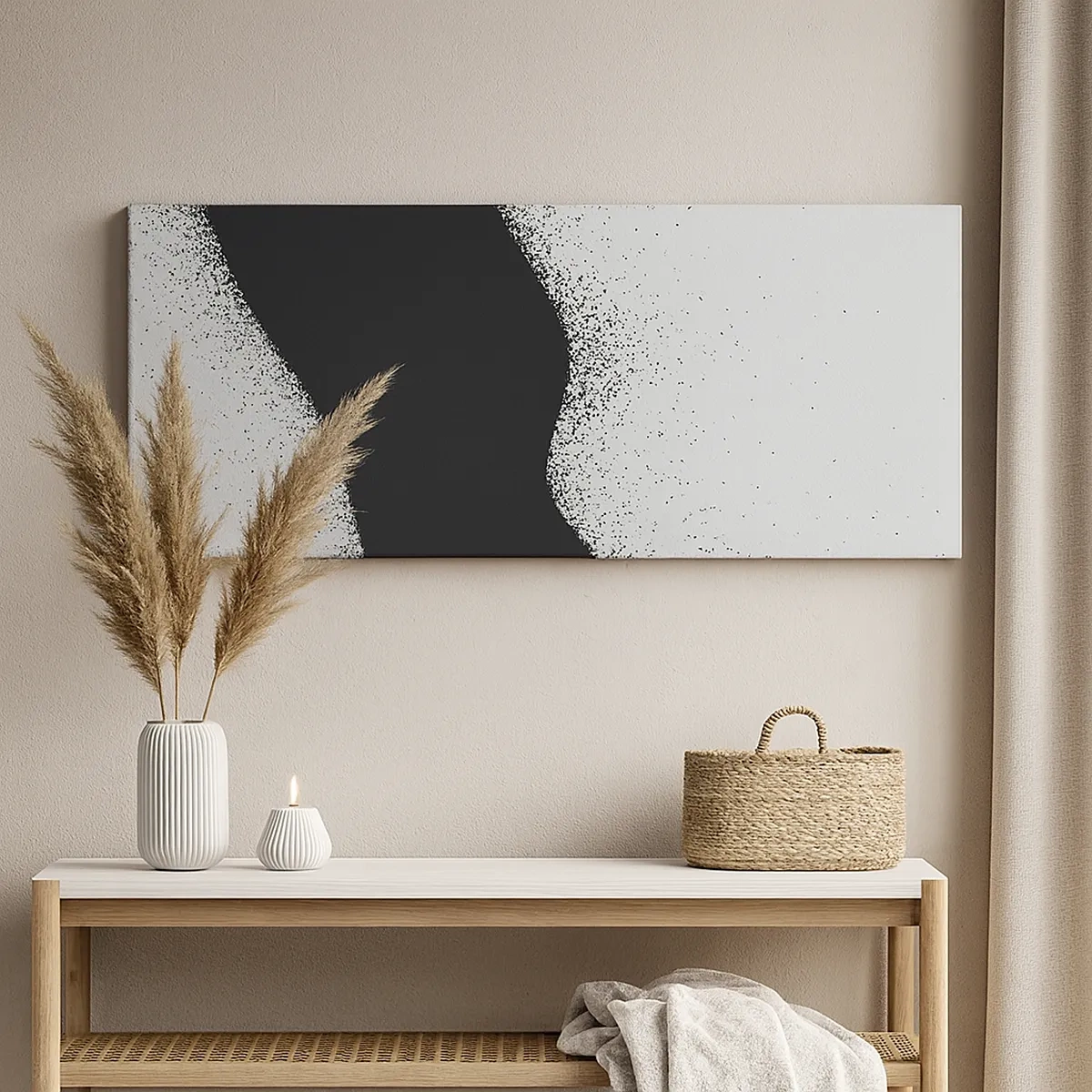 Obraz na plátně - Plynulá rovnováha - 30x30 cm