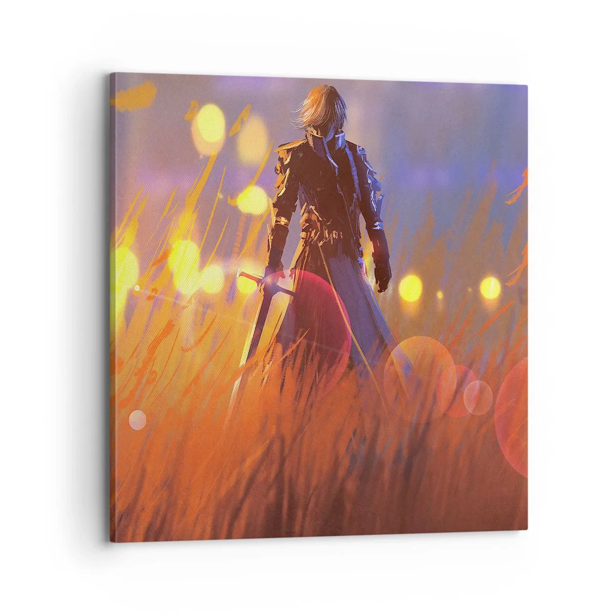 Obraz na plátně - Bludný rytíř - 70x70 cm