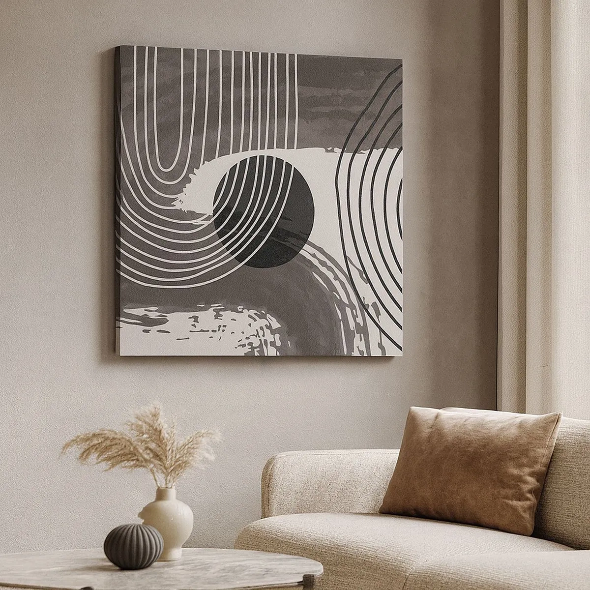 Obraz na plátně - Ovál vítězí - 30x30 cm