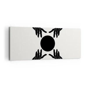 Obraz na plátně - Tajné znamení - 120x50 cm