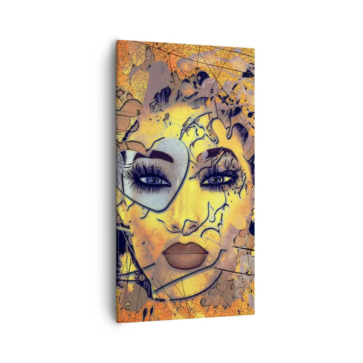 Obraz na plátně - Sluneční krása - 55x100 cm