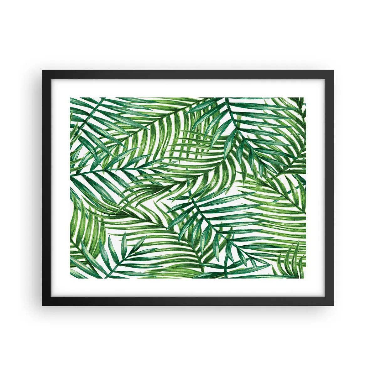 Plakát v černém rámu - Pod zeleným baldachýnem - 50x40 cm