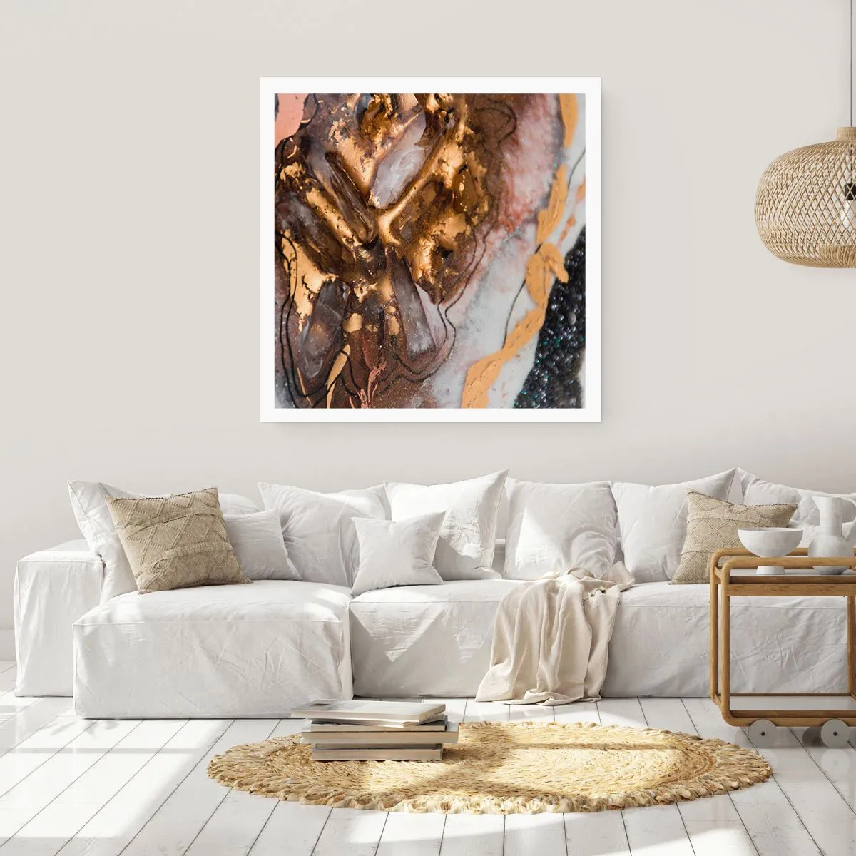 Plakát - Prvek země - 40x40 cm