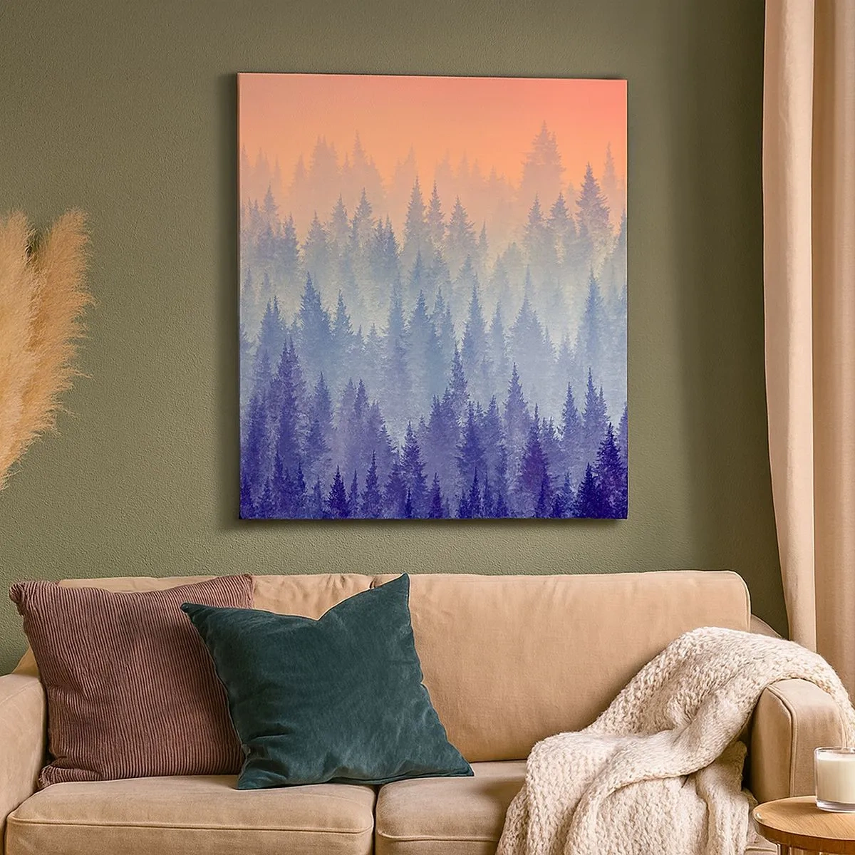 Obraz na plátně - Vysoko, výše, do nebe - 30x30 cm