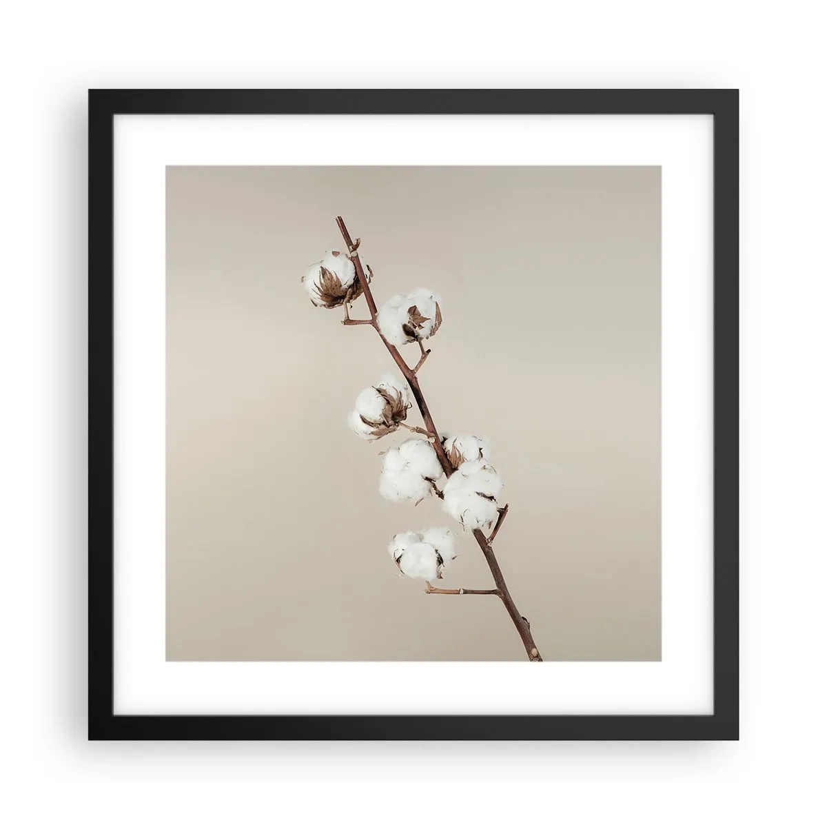 Plakát v černém rámu - U zdroje měkkosti - 40x40 cm