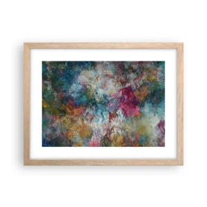 Plakát v rámu světlý dub - V plném rozkvětu - 40x30 cm