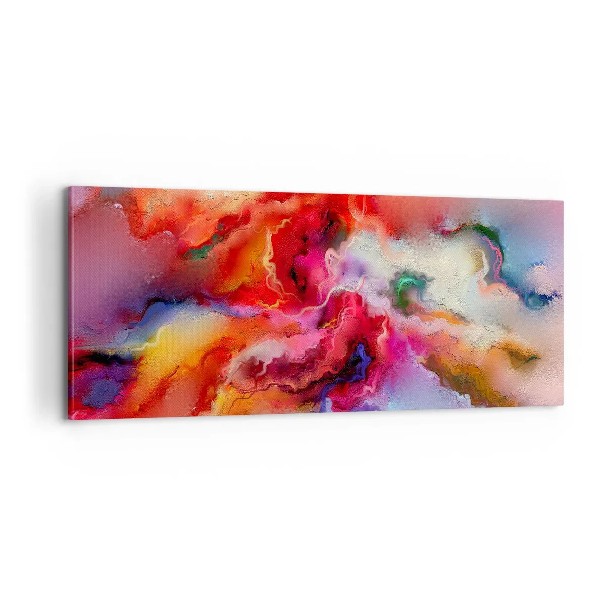 Obraz na plátně - Jak zachytit sny - dým - 100x40 cm