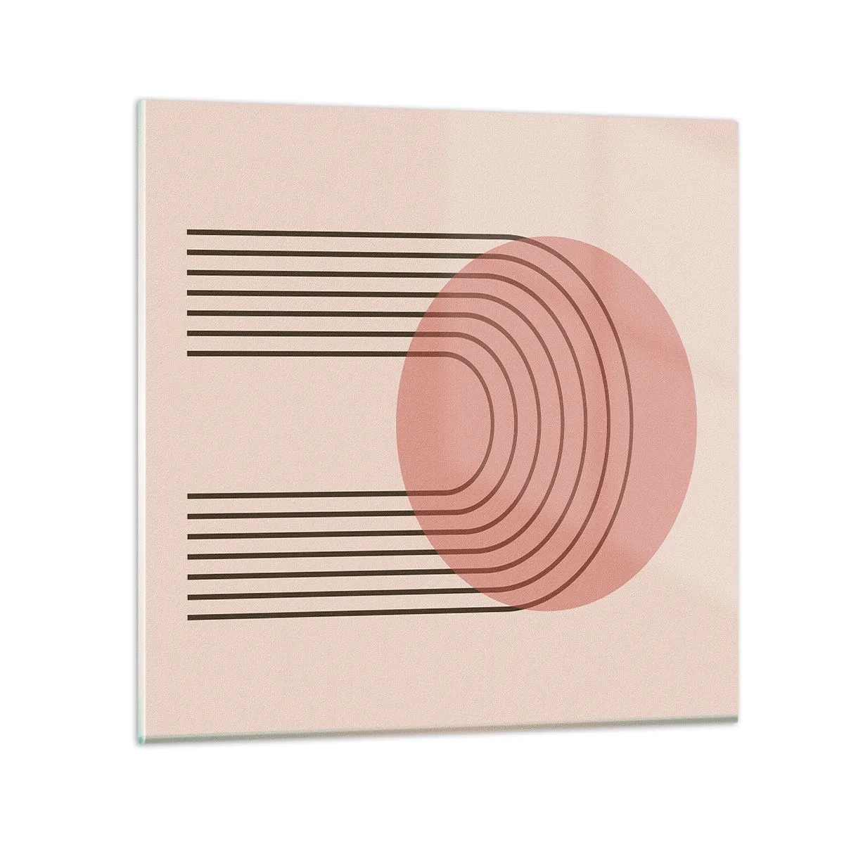 Obraz na skle - Neodolatelná přitažlivost - 70x70 cm