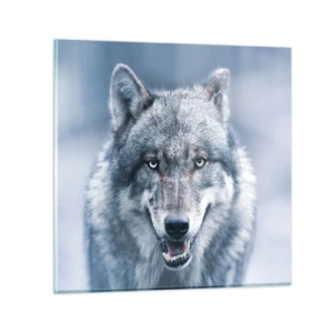 Obraz na skle - Přijmete tuto výzvu? - 30x30 cm